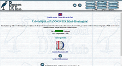 Desktop Screenshot of pannondxc.hu